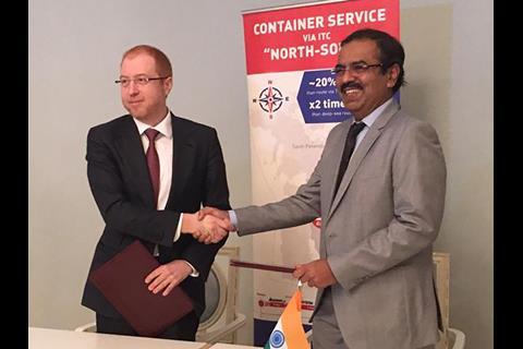 Container Corp of India has signed an MoU with RZD Holdings.